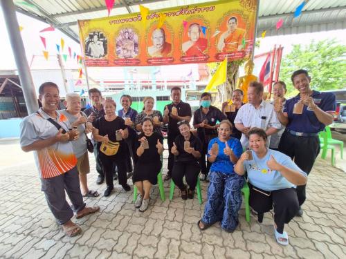 สพอ.บางแพ ดำเนินโครงการสนับสนุนกิจกรรมตามแผนการขับเคลื่อนการขจัดความยากจน (การอบรมอาชีพการทำน้ำเห็ดหูหนู)