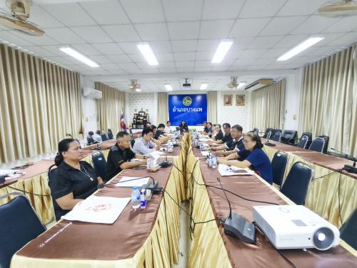 สพอ.บางแพ ดำเนินโครงการประชุมเพิ่มศักยภาพคณะกรรมการเครือข่ายกองทุนชุมชนขับเคลื่อนกลุ่มออมทรัพย์เพื่อการผลิต (ระดับอำเภอ)