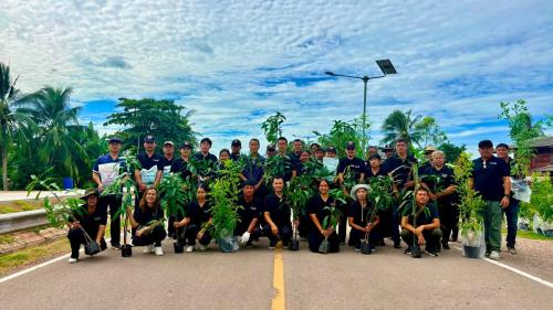 สพอ.บางแพ ดำเนินโครงการสนับสนุนการขับเคลื่อนกิจกรรมตามแผนพัฒนาตำบล(ส่งเสริมธนาคารเมล็ดพันธุ์ผัก และการปลูกผักสวนครัวสร้างความมั่นคงทางอาหาร) 