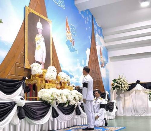 สพอ.บางแพ ร่วมพิธีบำเพ็ญกุศลในวาระครบ 100 วัน (สตมวาร) อุทิศถวายเป็นพระกุศลแด่สมเด็จพระเจ้าลูกเธอ เจ้าฟ้าพัชรกิติยาภา นเรนทิราเทพยวดี กรมหลวงราชสาริณีสิริพัชร มหาวัชรราชธิดา