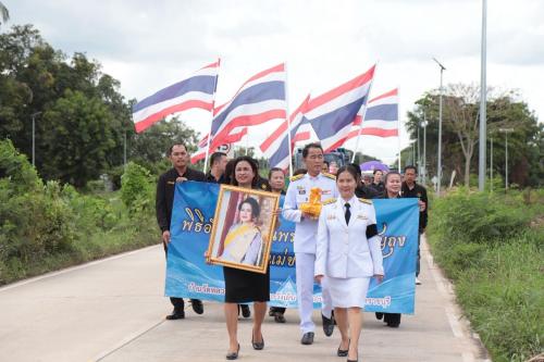 สพอ.บางแพ ร่วมพิธีอัญเชิญเงินพระราชทานขวัญถุงกองทุนแม่ของแผ่นดินและพิธีแลกเงินพระราชทานขวัญถุงกองทุนแม่ของแผ่นดินบ้านวัดหลวง