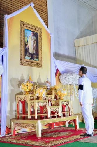 สพอ.บางแพ ร่วมพิธีทำบุญตักบาตรและวางพวงมาลา น้อมรำลึกในพระมหากรุณาธิคุณ เนื่องใน "วันนวมินทรมหาราช 13 ตุลาคม 2569"