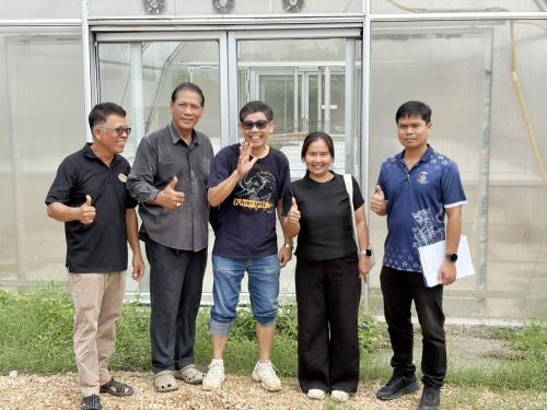 สพอ.บางแพ ลงพื้นที่เยี่ยมเยียนและให้กำลังใจผู้ผลิต ผู้ประกอบการ OTOP